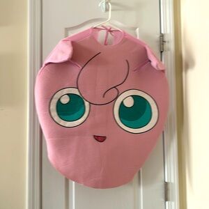 Pokemon jiggly puff pull on costume,  for 4-5 yrs old.  Wore quite a bit